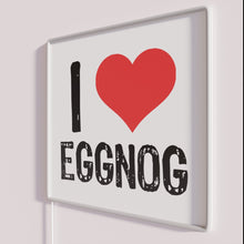 Charger l&#39;image dans la galerie, Vibrant I Love Eggnog RGB colored neon sign decor accent