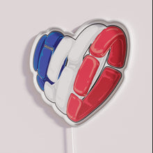 Charger l&#39;image dans la galerie, Vintage French Love Sign with Color Changing Neon Light Accents