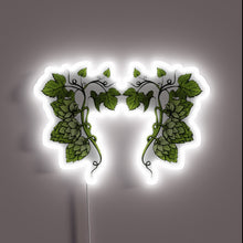 Charger l&#39;image dans la galerie, Glowing &quot;I Love Hops&quot; Neon Sign with Color-Changing RGB Lights.
