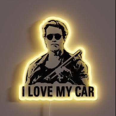 Add some fun to your garage with this colorful neon!