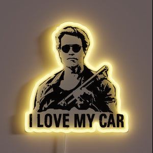 Add some fun to your garage with this colorful neon!