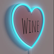 Charger l&#39;image dans la galerie, Wine lover&#39;s heart shining bright with love and passion always
