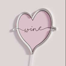 Charger l&#39;image dans la galerie, RGB Neon Wine Sign for Home Bar Decor Enthusiasts