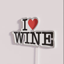 Charger l&#39;image dans la galerie, RGB Neon Illuminated Wine Lover Wall Decor Sign Home Bar Accent
