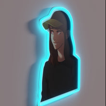 Charger l&#39;image dans la galerie, Customizable I Love Yoo Shin Ae Neon Sign in RGB Color