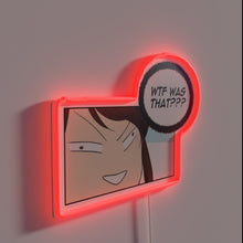 Charger l&#39;image dans la galerie, Modern Korean-inspired neon art featuring Yoo Shin Ae&#39;s iconic logo.