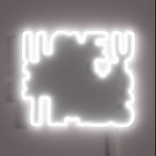 Charger l&#39;image dans la galerie, Neon sign declaring playful love in bright RGB colors.