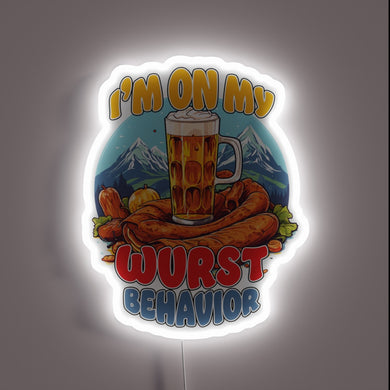 I'm on my wurst behavior, this is no laughing matter