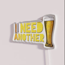 Charger l&#39;image dans la galerie, Neon beer bar decor signs with colorful LED lighting effects.