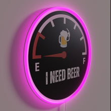 Charger l&#39;image dans la galerie, Eye-catching Beer Lover&#39;s Sign with Vibrant RGB Neon Lighting Effect
