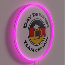 Charger l&#39;image dans la galerie, Day Drinking Enthusiast Neon Sign Celebrating the Best Team Captains