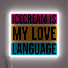 Charger l&#39;image dans la galerie, Sweet treat enthusiast&#39;s colorful confession in bold neon letters