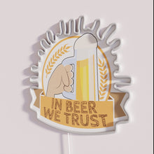 Charger l&#39;image dans la galerie, Neon Oktoberfest Beer Sign: Hops Malt AlcoholRGB Bar Decorations
