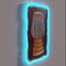 Charger l&#39;image dans la galerie, Handcrafted India Pale Ale Bar Sign in Vibrant Neon Colors