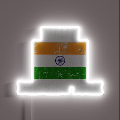 Quirky Indian Drinking Team National Pride Neon LED Sign Decoration