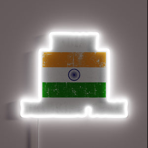 Quirky Indian Drinking Team National Pride Neon LED Sign Decoration