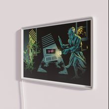 Charger l&#39;image dans la galerie, Eye-catching RGB neon signs for home security and prank purposes.