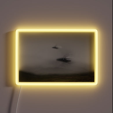 Vibrant neon light invasion with customizable RGB color effects