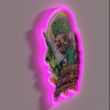 Charger l&#39;image dans la galerie, Eye-catching Invading Alien RGB LED Neon Wall Art Sign