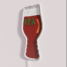 Charger l&#39;image dans la galerie, RGB Neon Sign for Craft Beer Enthusiasts and IPA Lovers