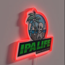 Charger l&#39;image dans la galerie, IPA lover&#39;s delight, humorous undead hophead edition neon bar decor sign