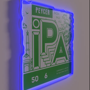 RGB Neon Sign in IPa Design for Modern Home Decor