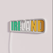 Charger l&#39;image dans la galerie, Irish Culture Neon Wall Decor Sign with Vibrant Green Rainbow Colors