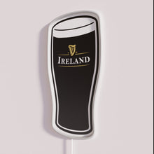 Charger l&#39;image dans la galerie, Ireland Slainte Gaelic Toast Drinking Sign with Vibrant Colorful Neon