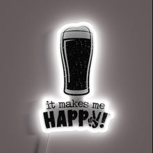 Charger l&#39;image dans la galerie, Colorful RGB LED neon bar sign for beer enthusiasts&#39; delight.