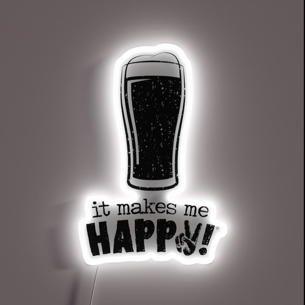 Colorful RGB LED neon bar sign for beer enthusiasts' delight.