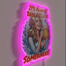 Charger l&#39;image dans la galerie, Bring the party home with vibrant, colorful &#39;beer o&#39;clock&#39; vibes anywhere