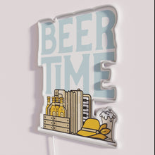 Charger l&#39;image dans la galerie, Neon Beer Sign for Party Decorations and Home Bar Setup