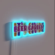 Charger l&#39;image dans la galerie, Welcome to Our Cozy Beer Garden with Neon Ambiance Lights