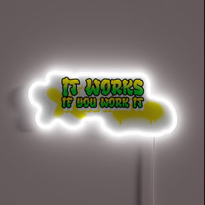 Motivational Home Decor: Inspirational Quote Illuminates Dark Spaces Instantly Brightly.