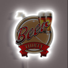 Charger l&#39;image dans la galerie, RGB Neon Sign: It&#39;s Beer O&#39;Clock in the Garden Bar
