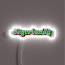 Charger l&#39;image dans la galerie, Retro 1970s Jägermeister bar branding nostalgia neon LED signage.