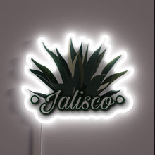 Charger l&#39;image dans la galerie, Colorful Jalisco-themed neon sign with vibrant 2.0 RGB display