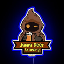 Charger l&#39;image dans la galerie, Jawa Beer Brewing Co RGB neon sign blue