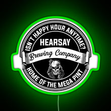 Charger l&#39;image dans la galerie, Johnny Depp Hearsay Brewing Company RGB neon sign green