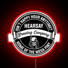 Charger l&#39;image dans la galerie, Johnny Depp Hearsay Brewing Company RGB neon sign red