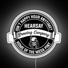 Charger l&#39;image dans la galerie, Johnny Depp Hearsay Brewing Company RGB neon sign white 