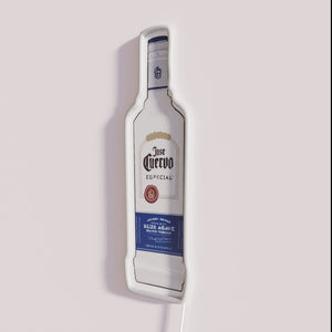 Vibrant Jose Cuervo illustration LED neon sign with RGB colors