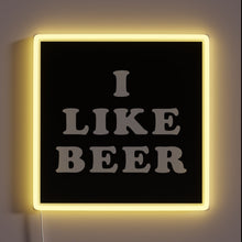 Charger l&#39;image dans la galerie, RGB Neon Sign - Justice Kavanaugh I Like Beer Costume