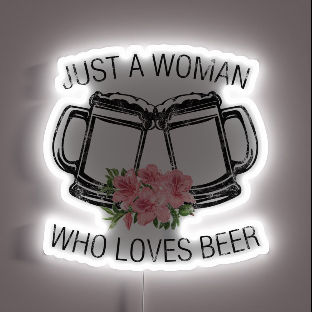 Personalized Beer Lover's RGB Neon Sign for the Home Bar
