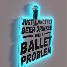 Charger l&#39;image dans la galerie, Quirky Neon Sign for Beer Lover with Unconventional Ballet Interest