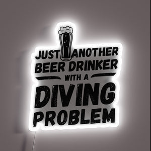 Beer-loving Diver's Warning Sign: Just Another Beer Drinker Diving Problem