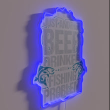 Charger l&#39;image dans la galerie, Funny gift for beer-loving anglers with addiction to fishing