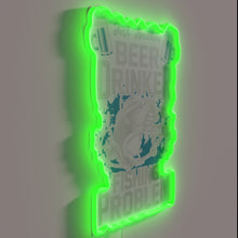 Charger l&#39;image dans la galerie, Neon bar decor sign for beer lovers with fishing humor.