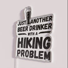 Charger l&#39;image dans la galerie, Neon Beer Hiking Sign Decorations for Outdoorsy Beer Lovers Everywhere