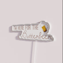 Charger l&#39;image dans la galerie, Magical BUTTERBEER RGB Neon Bar Sign for Fans Enthusiasts